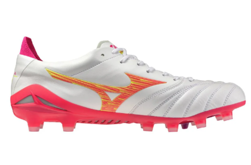 MIZUNO MORELIA NEO IV JAPAN - WHITE/PINK TETRA/FUCHSIA PURPLE