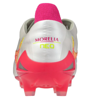 MIZUNO MORELIA NEO IV JAPAN - WHITE/PINK TETRA/FUCHSIA PURPLE