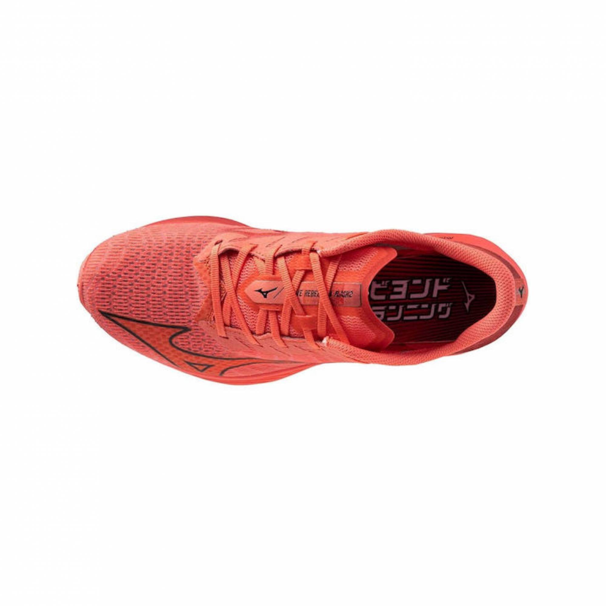 MIZUNO WAVE REBELLION FLASH 2 DUBARRY/BLACK/CRANBERRY