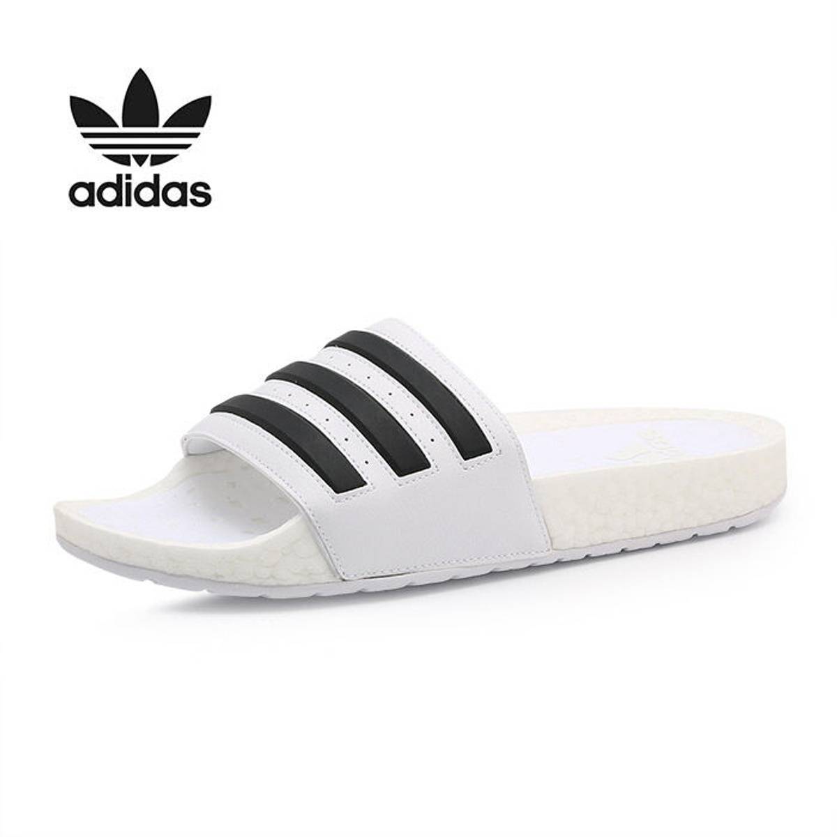 adilette boost white